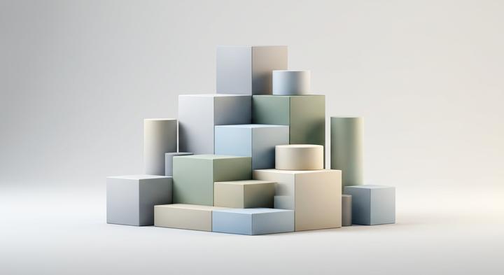 Abstract representation of standardized manufacturing processes