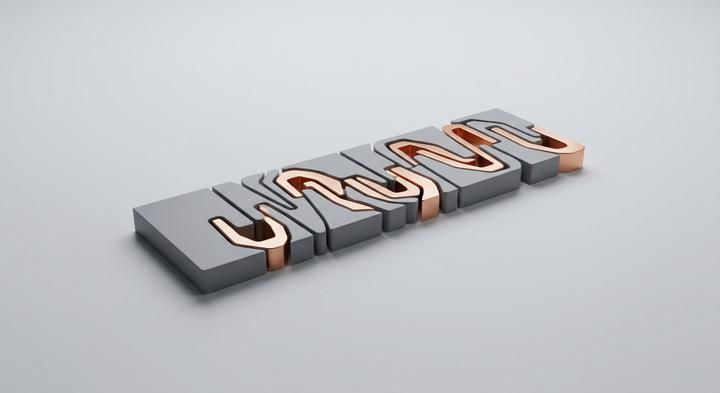 Abstract geometric representation of metal layout optimization